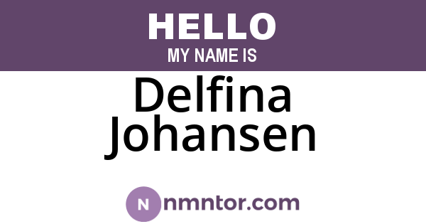 Delfina Johansen