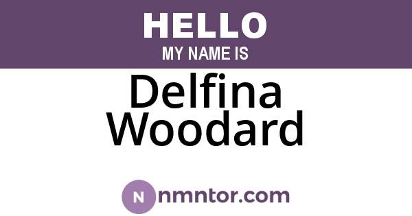 Delfina Woodard