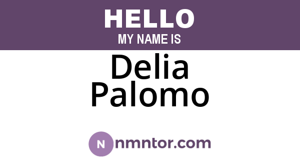 Delia Palomo