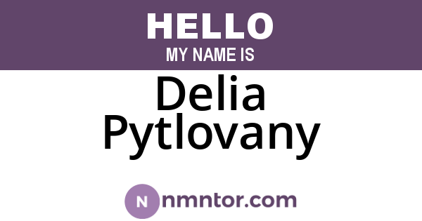 Delia Pytlovany