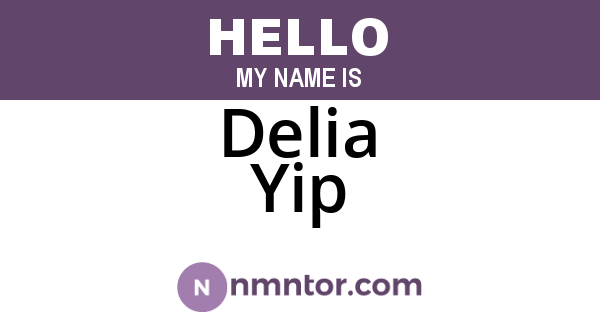 Delia Yip