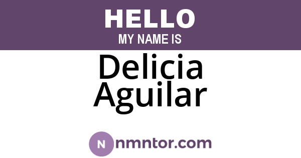 Delicia Aguilar