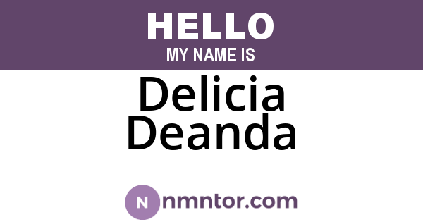 Delicia Deanda