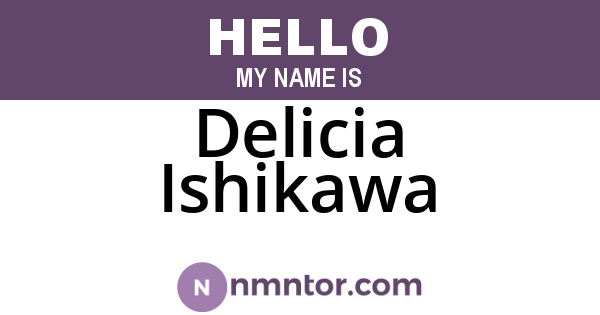Delicia Ishikawa