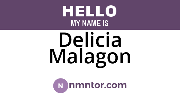 Delicia Malagon