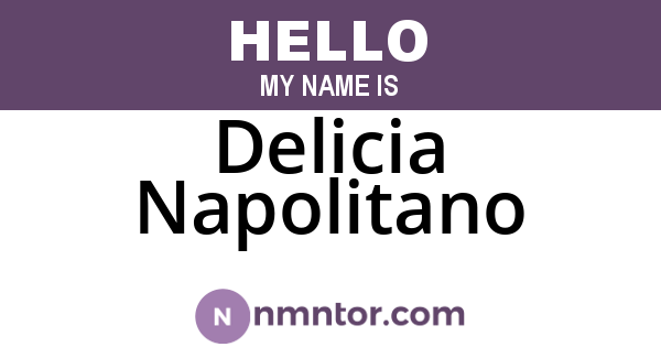 Delicia Napolitano