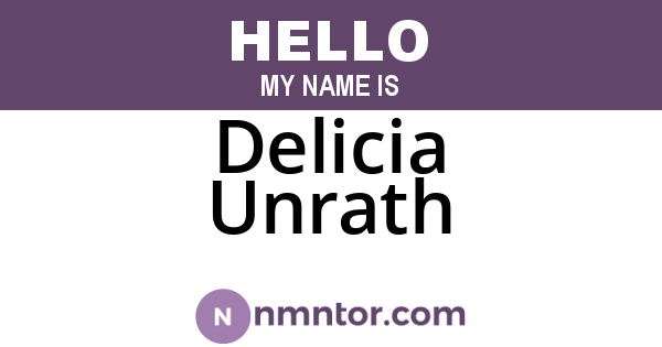 Delicia Unrath