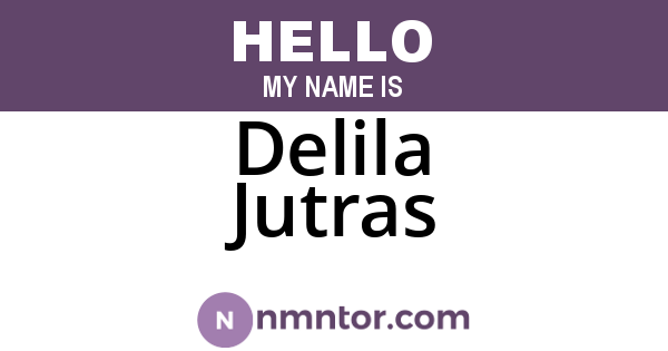 Delila Jutras