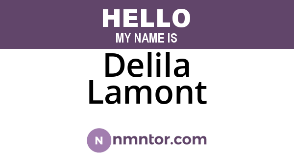 Delila Lamont