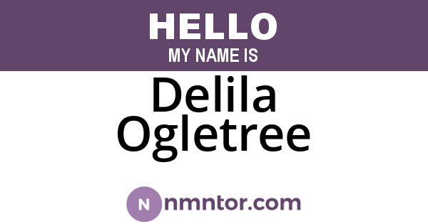 Delila Ogletree