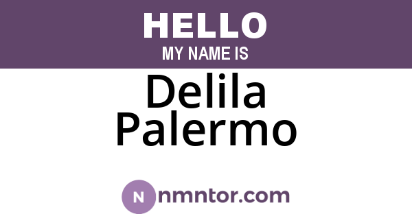 Delila Palermo