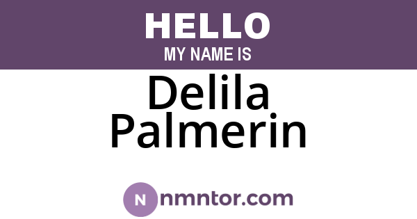 Delila Palmerin