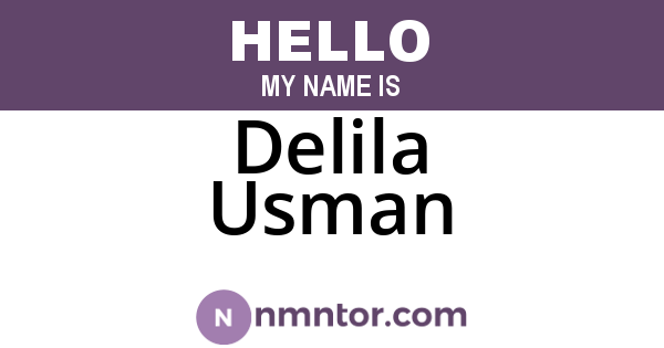 Delila Usman