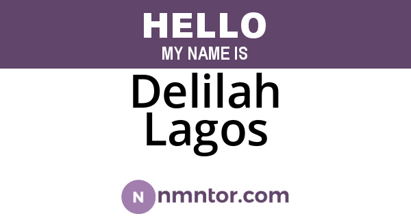 Delilah Lagos