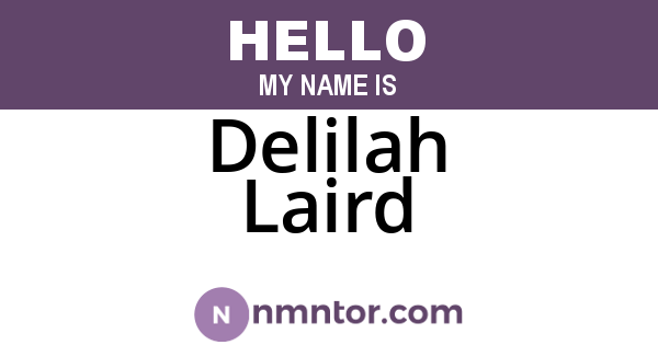 Delilah Laird