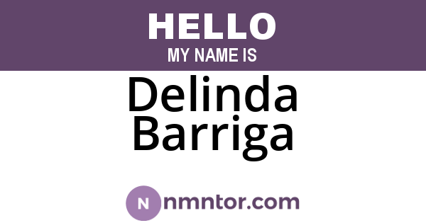 Delinda Barriga