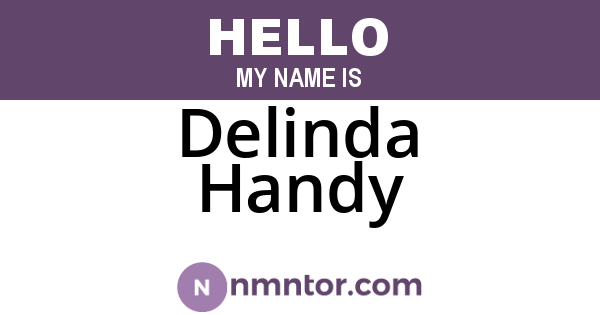 Delinda Handy