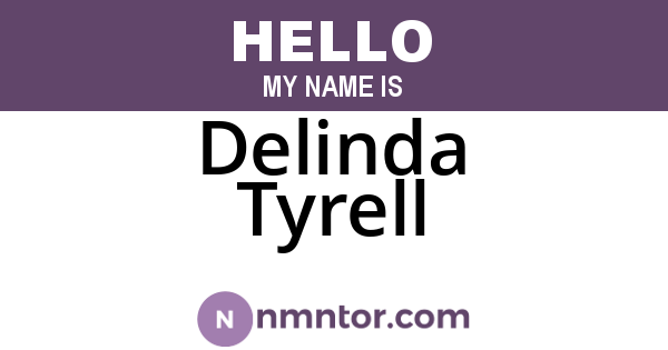 Delinda Tyrell
