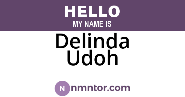 Delinda Udoh