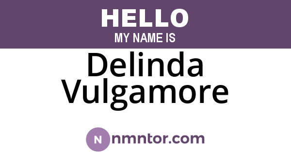 Delinda Vulgamore