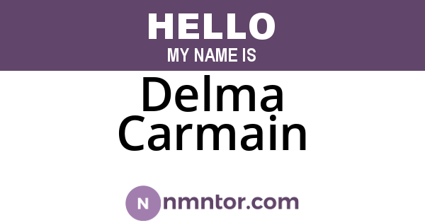 Delma Carmain