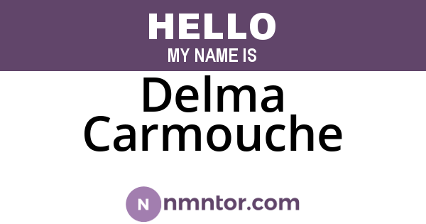 Delma Carmouche