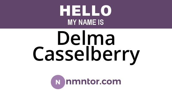 Delma Casselberry