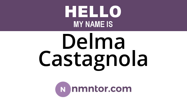 Delma Castagnola