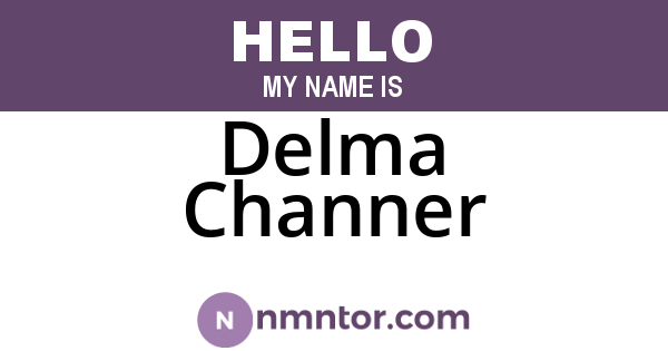 Delma Channer