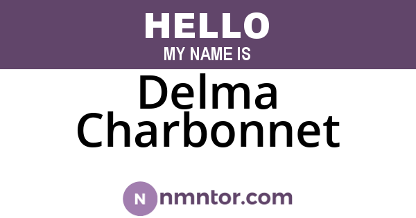 Delma Charbonnet