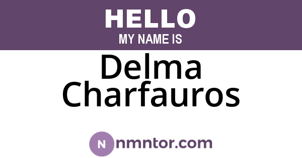 Delma Charfauros