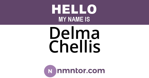 Delma Chellis