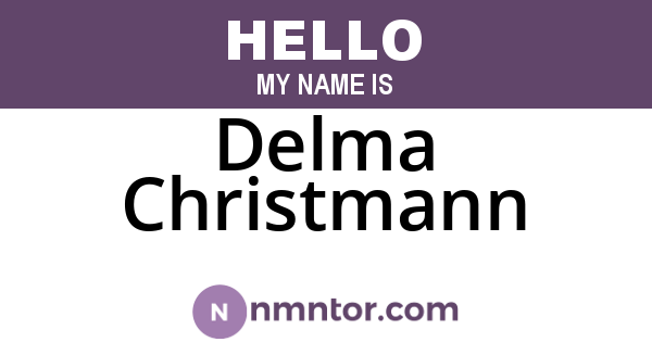 Delma Christmann