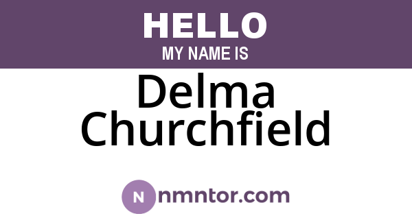 Delma Churchfield
