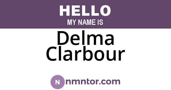 Delma Clarbour