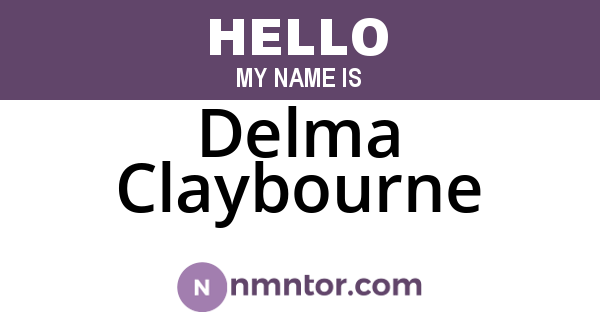 Delma Claybourne