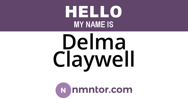 Delma Claywell