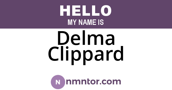 Delma Clippard