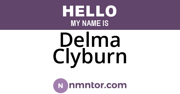 Delma Clyburn