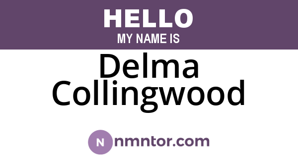 Delma Collingwood