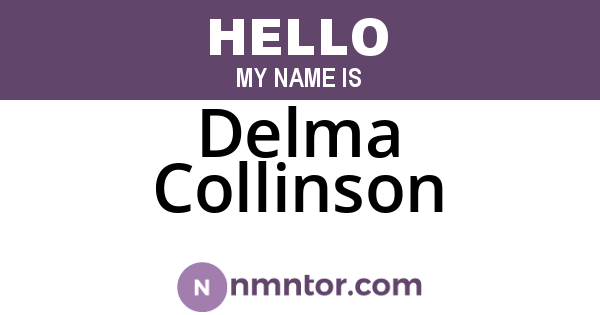 Delma Collinson