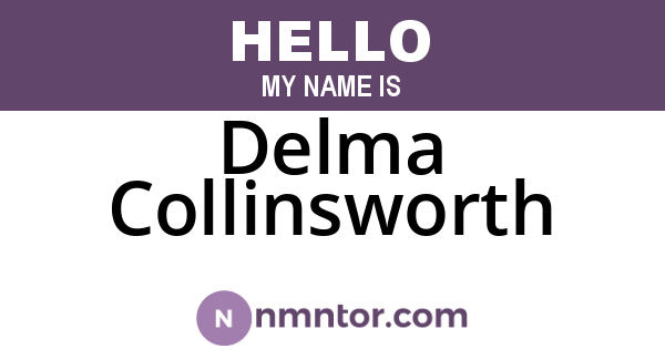 Delma Collinsworth