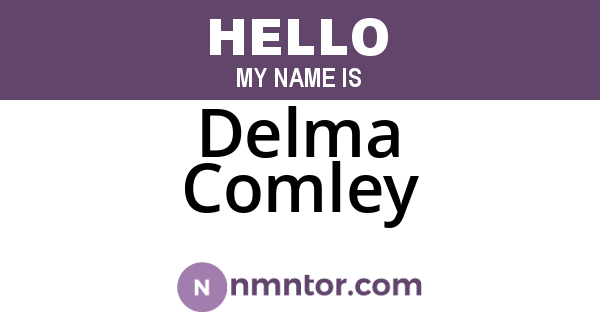 Delma Comley