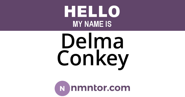 Delma Conkey