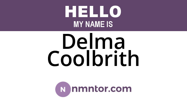 Delma Coolbrith