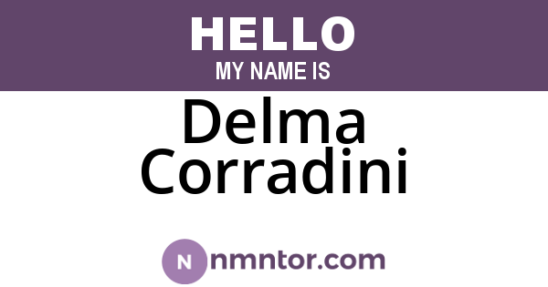 Delma Corradini