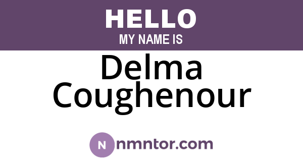 Delma Coughenour
