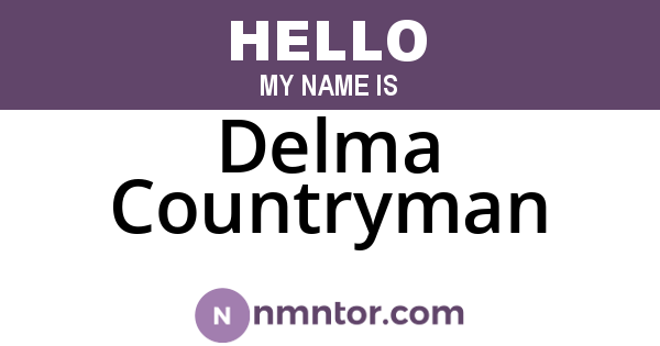 Delma Countryman
