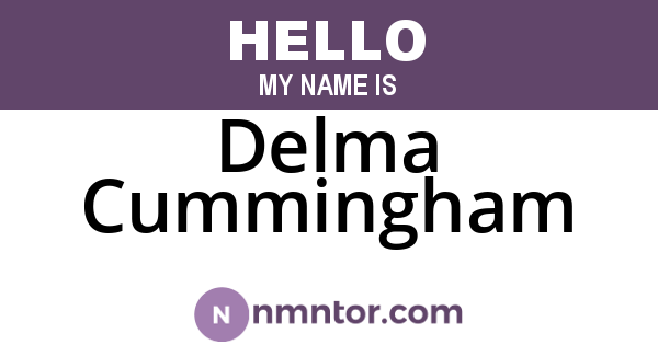 Delma Cummingham