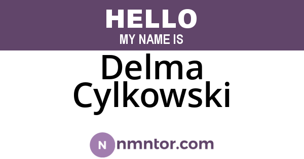 Delma Cylkowski